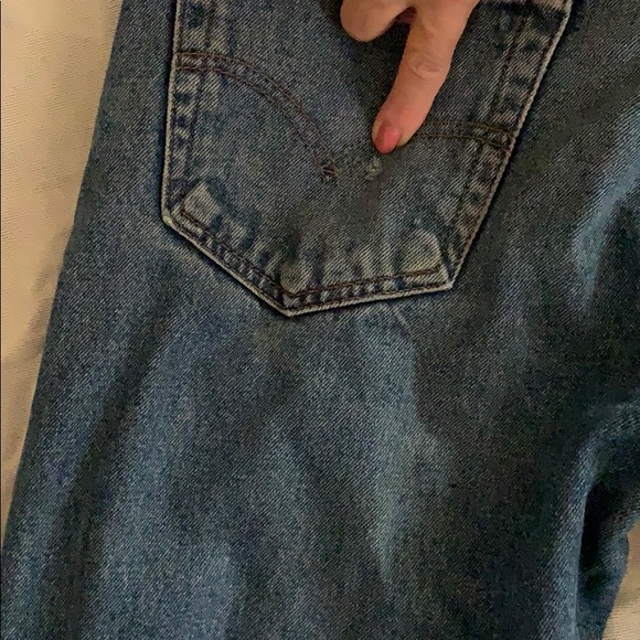 Levi’s Strauss 505 straight leg blue denim jeans - Picture 8 of 8